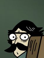 Dad Staring
