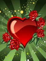 Heart and Rose