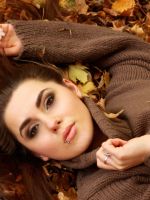 Girl in the Autumn