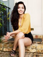 Girl in skirt