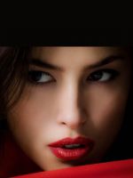 Girl in lipstick