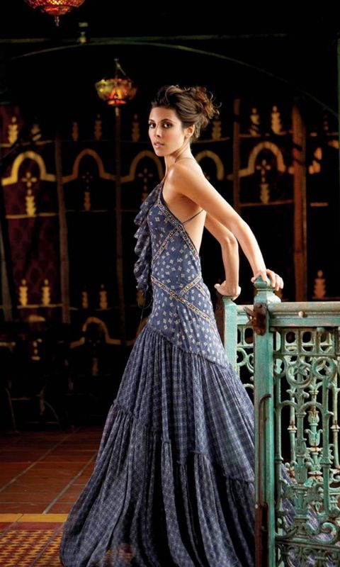 Flowy gown