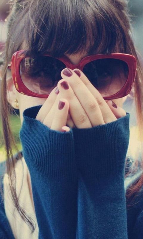 Folded hands