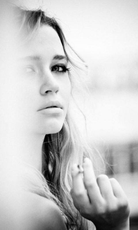 Beautiful gaze