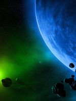 Distant neon galaxy