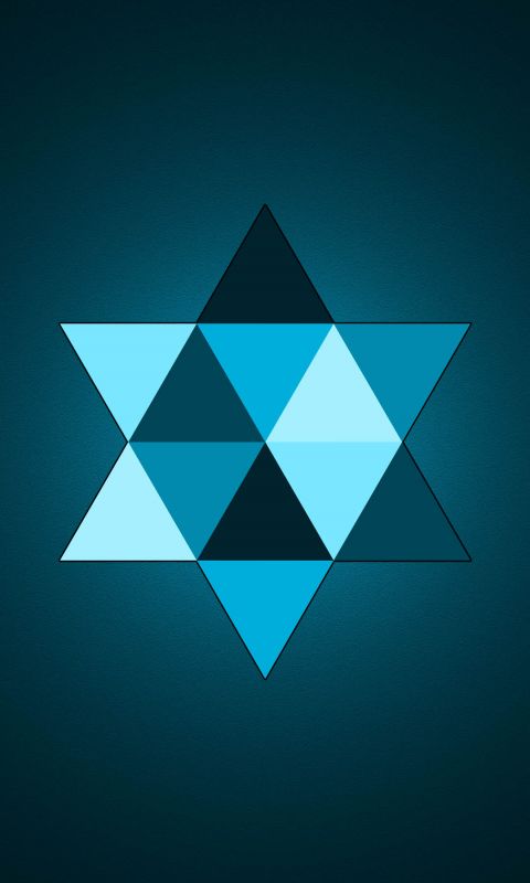 Abstract blue pattern