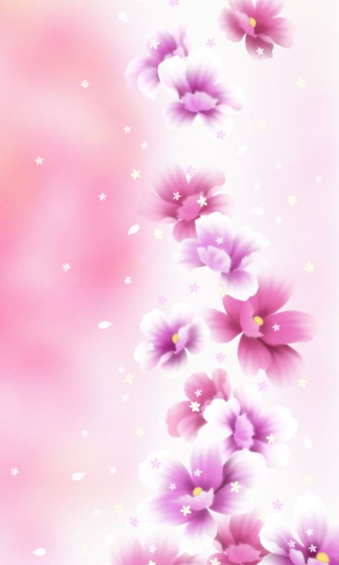 Pink flowers