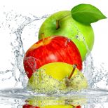 Apple Splash Desktop Background