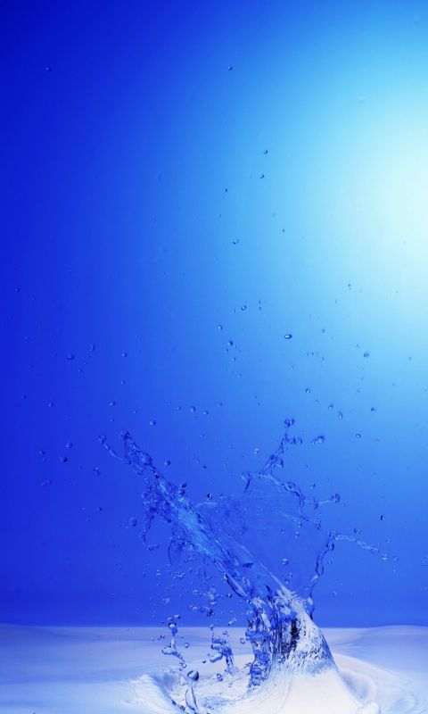 Splash blue