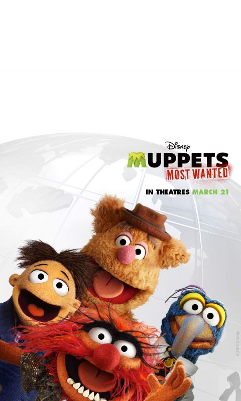 Disney Muppets Most Wanted Android Wallaper           Walter Fozzie Animal Gonzo