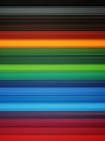 Neon Light Vertical Stripes