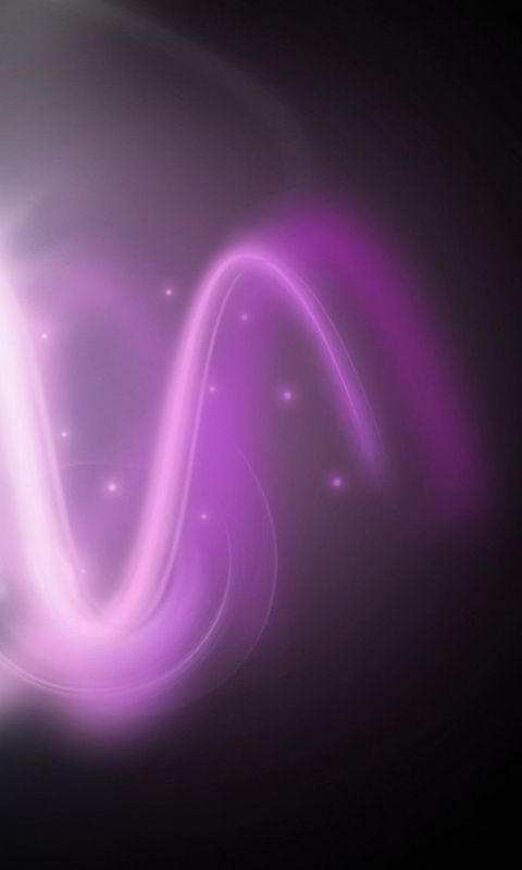 Magenta in black wave