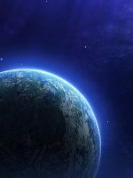 Planet space view