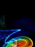 Neon Spiral And Smoke Abstract Mobile Wallpaper    X