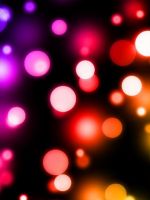 Colorful Circles Abstract Background    X