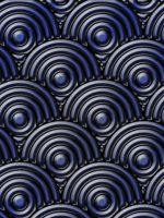 Calm Circles Mechanical Wave Abstract Textures    X