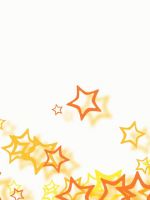 Orange Stars Abstract Mobile Wallpaper    X
