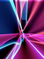 Plasma Glow Abstract    X