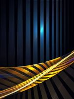 Abstract Yellow Blue    X