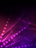 Abstract Violet    X