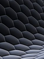 Abstract Hexagons    X