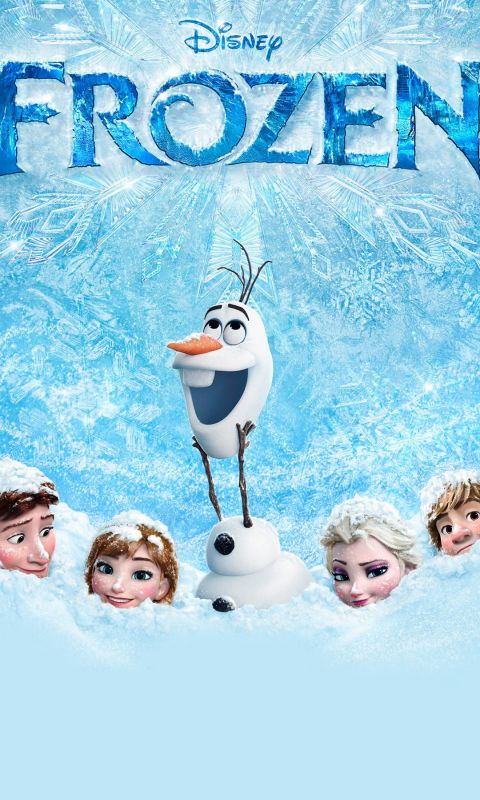 Frozen Cartoon Mobile Wallpaper     X
