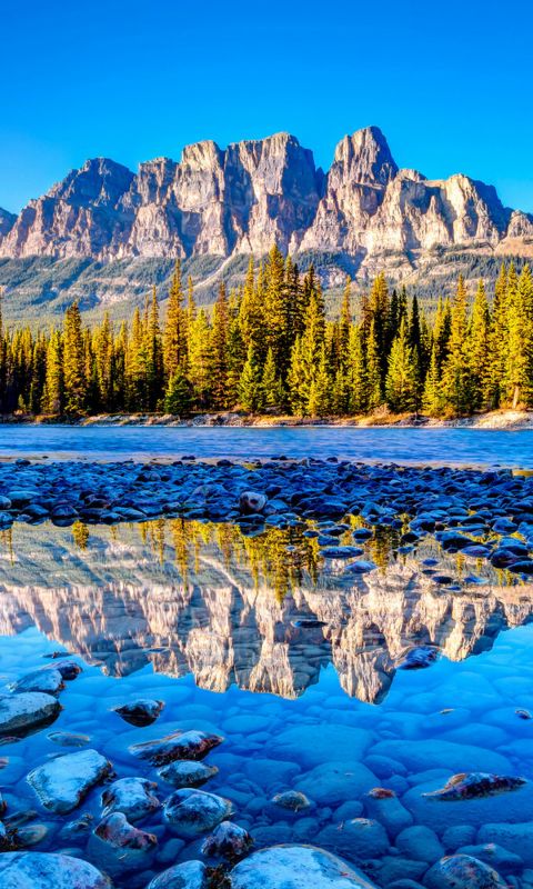 Beautiful Banff National Park Iphone   Wallpaper Ilikewallpaper Com
