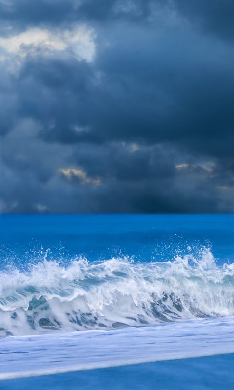 Beautiful Waves Iphone   Plus Wallpaper