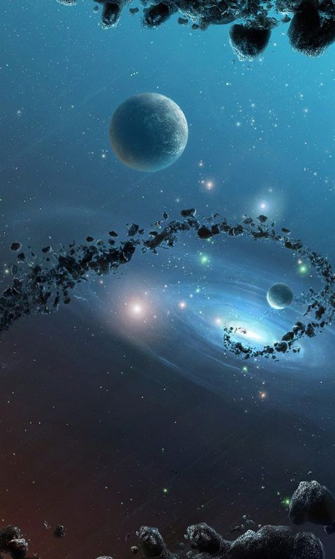 Wallpaper Full Hd      X      Smartphone Vortex In Space