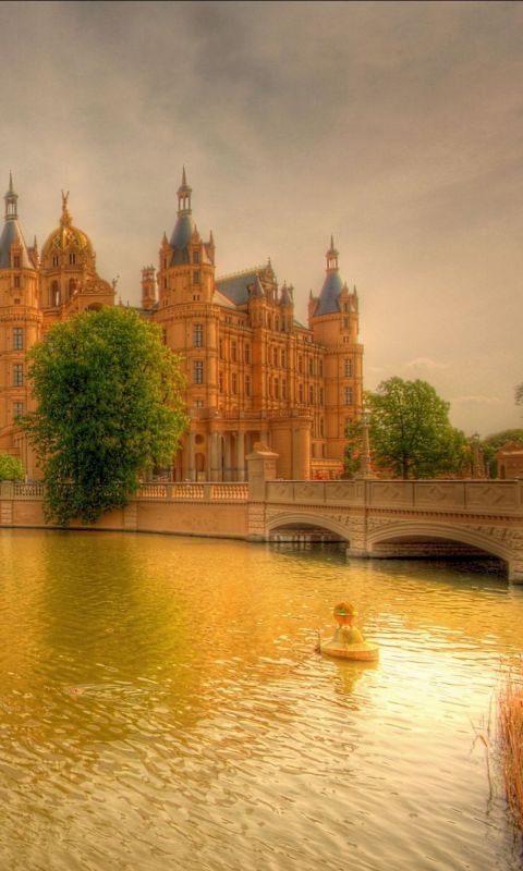 City Water Castle Sky Beautiful         X