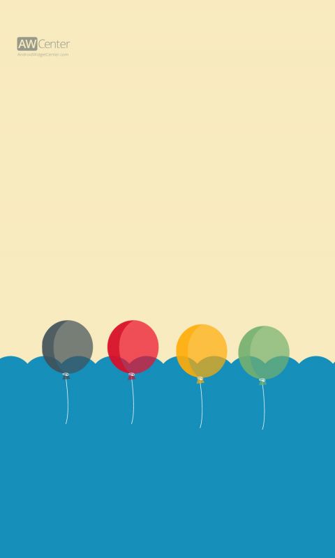 Android HD Wallpaper Balloons