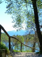 Away Beautiful Scenery Nature Park Lake Hd Wallpapers     X