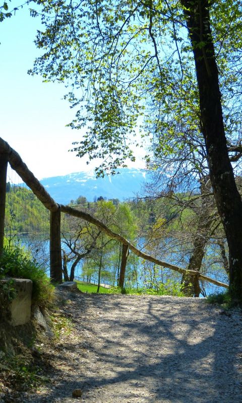 Away Beautiful Scenery Nature Park Lake Hd Wallpapers     X