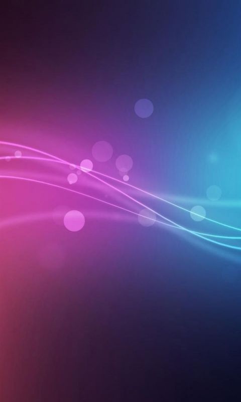 Purple Abstract Bubble