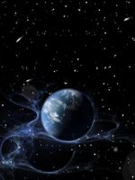 Shine Planet In Shiny Outer Space