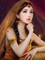 Exquisite Dress Beautiful And Charming Girl     X