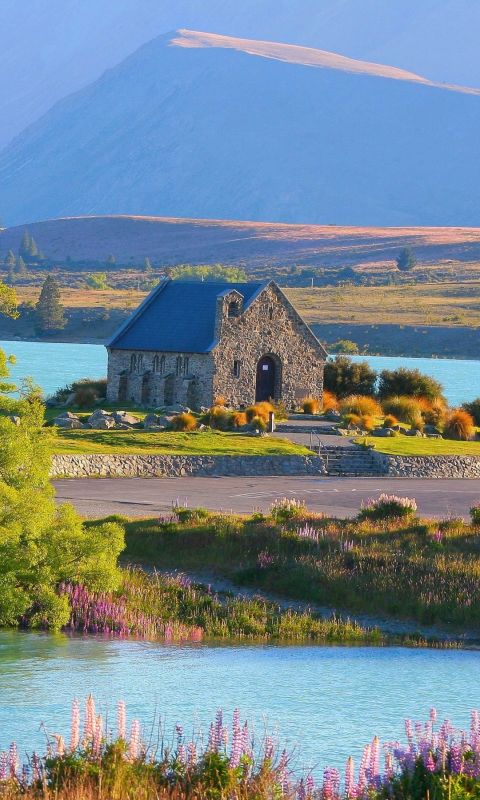 Lake Tekapo Travel Beautiful Scenery New Zealand