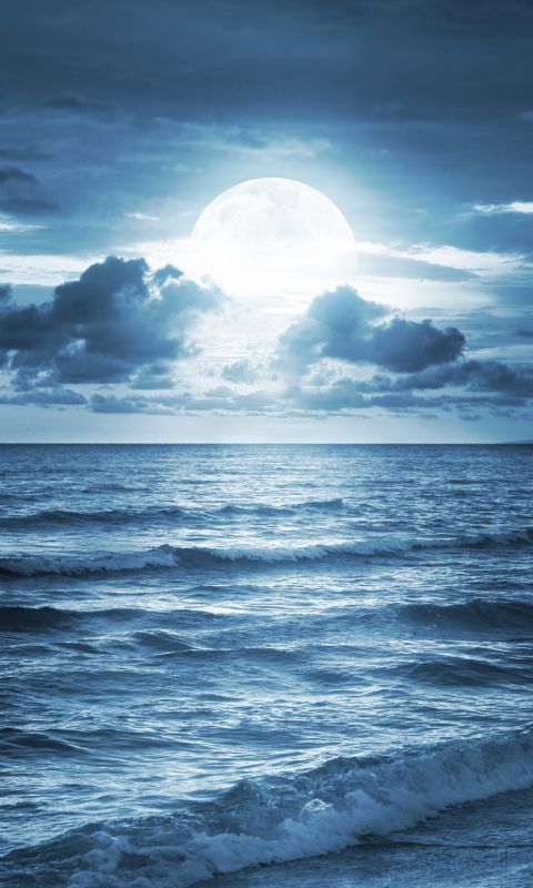 Blue Beach Iphone   Plus Wallpaper