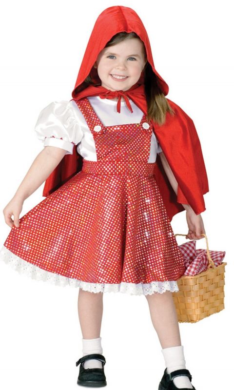Beautiful Child Girl Little Red Riding Hood Wallpaper
