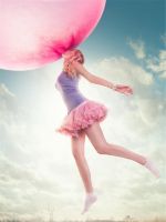 Pink Balloon girl
