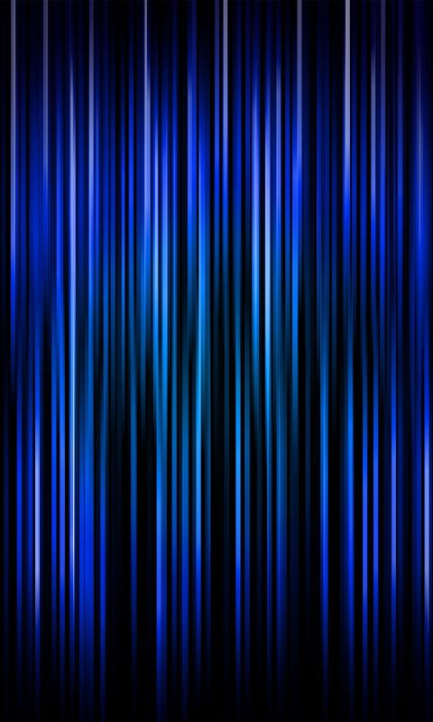 Blue Vertical Lines Abstract Mobile Wallpaper     X