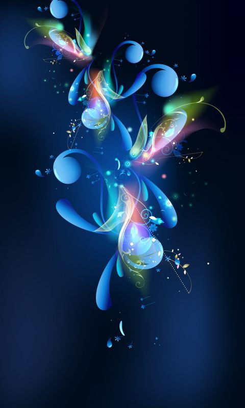 Night abstract