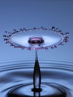 Abstract Water Drop Flower IPhone   Plus HD Wallpaper