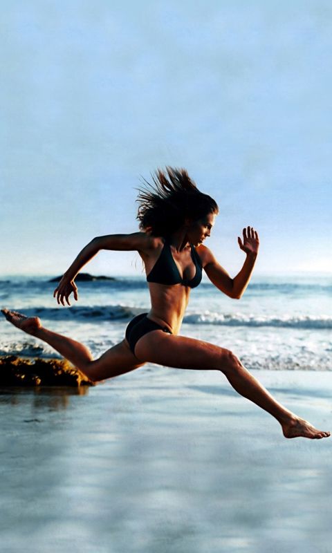 Girls Beach Sports Wallpapers For Galaxy S