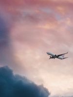 Cloud plane fly sky wallpaper
