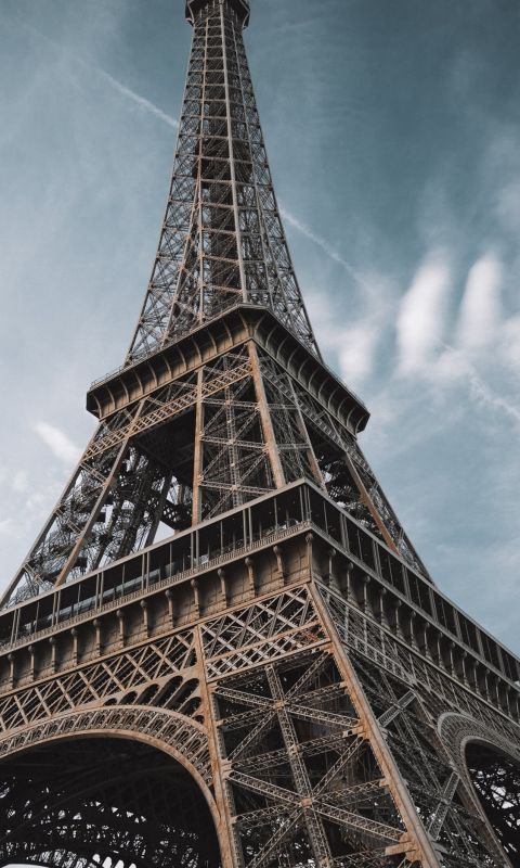 macro photography of Eiffel Tower in Paris France wallpaper