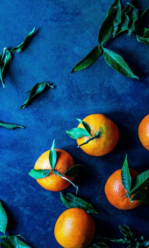 bunch of orange fruit wallpaper