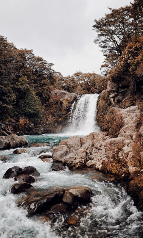 waterfalls photography wallpaper