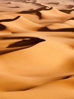 Pure Nature Wide Endless Desert Landscape wallpaper