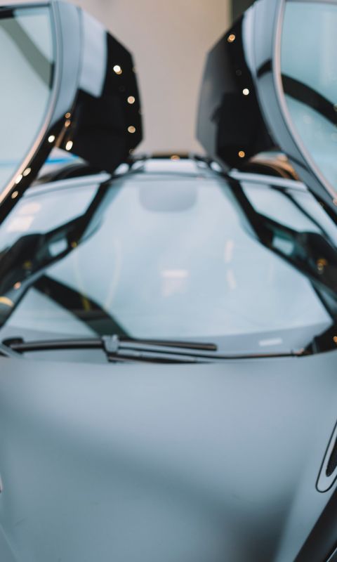gray sports car wallpaper